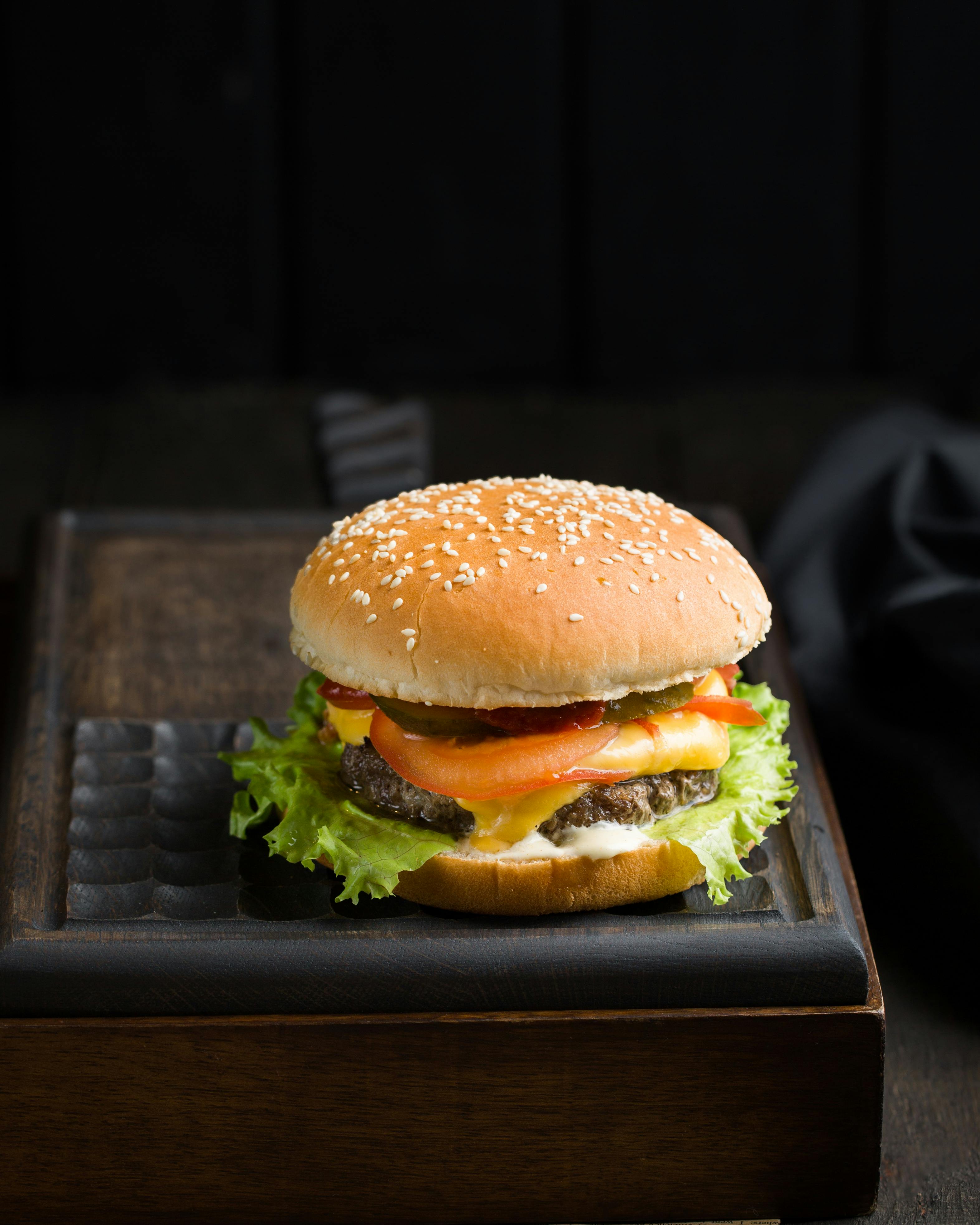 Classic Patty burger with fresh ingredients